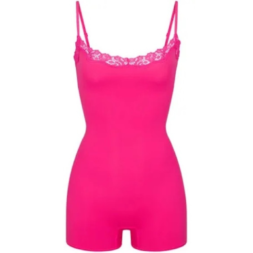 SKIMS Corded Lace Romper